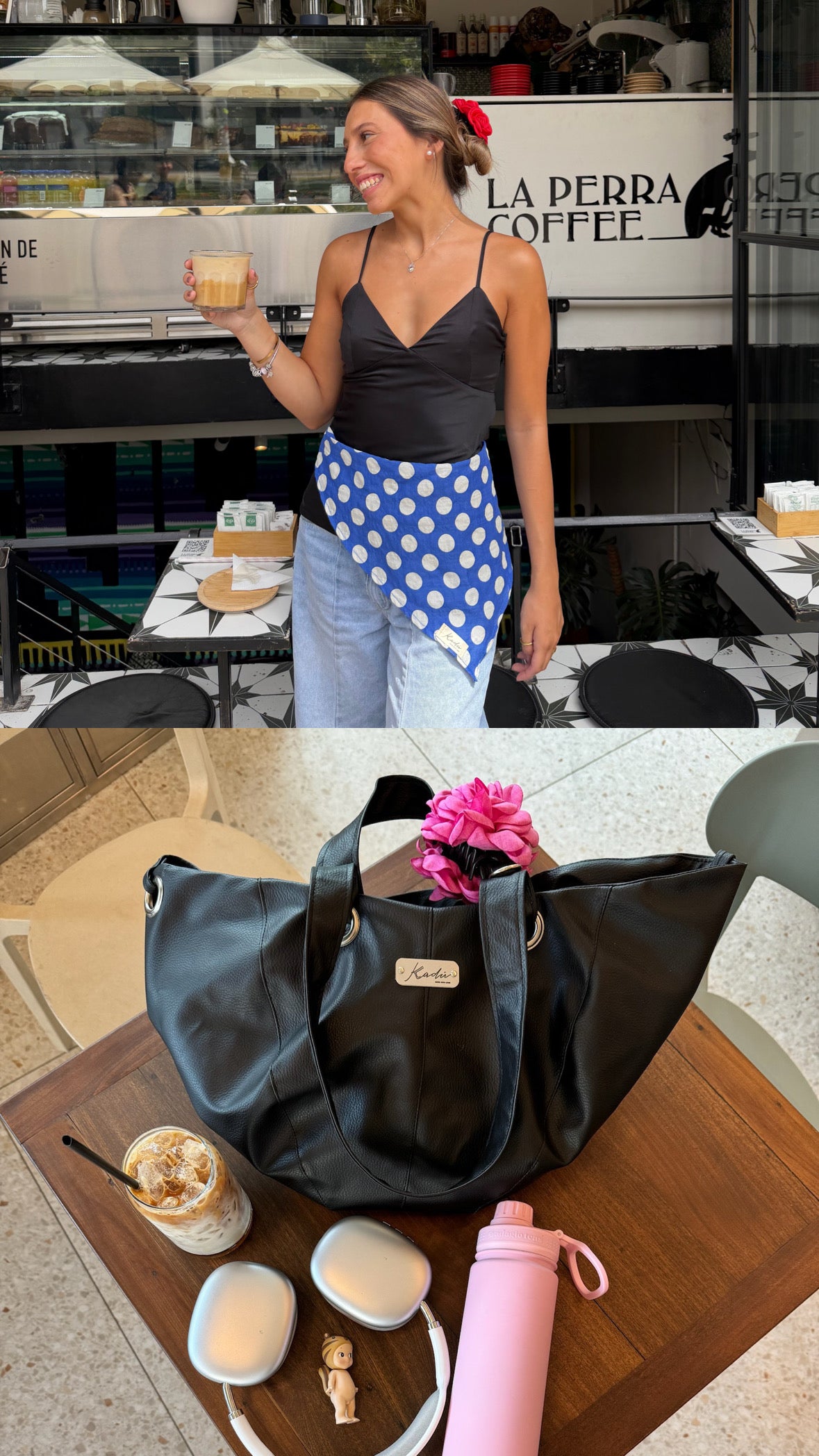 Mini Fortune Bag + Pañuelo Dots