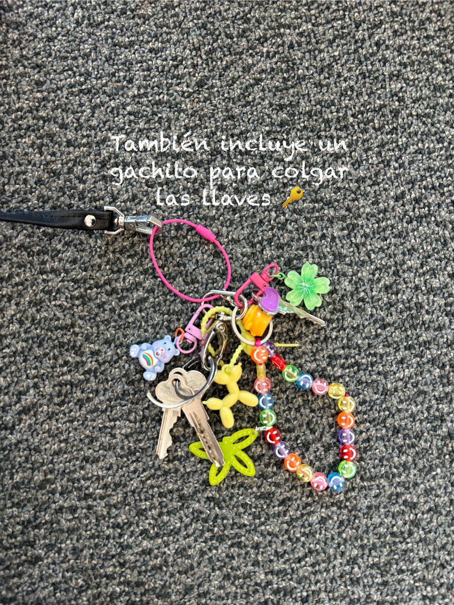 Mini Fortune Bag Black Eco Cuero