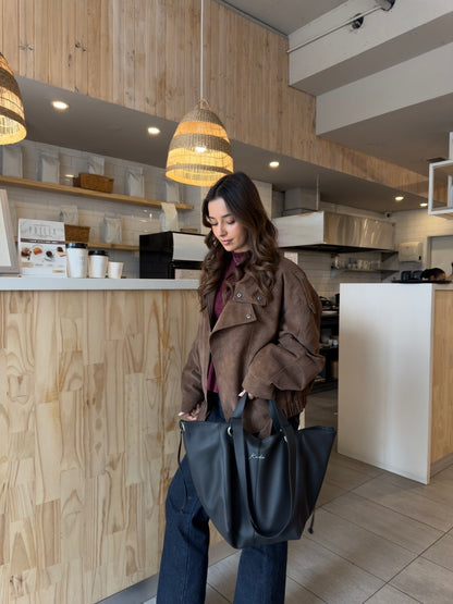 Fortune Bag Black Eco Leather