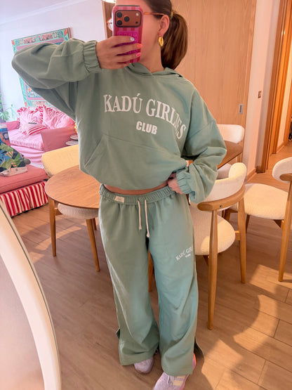 ENVÍO EXPRESS- Hoodie Kadú Girlies Club/Classic Edition Matcha