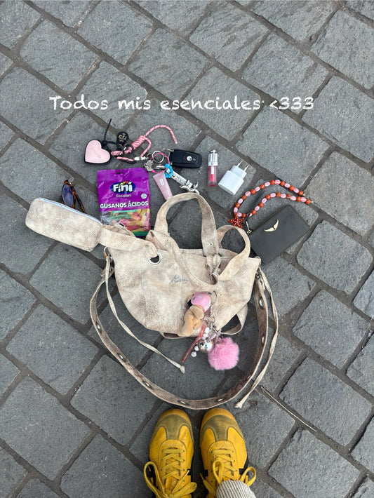 Nano Fortune Bag Beige