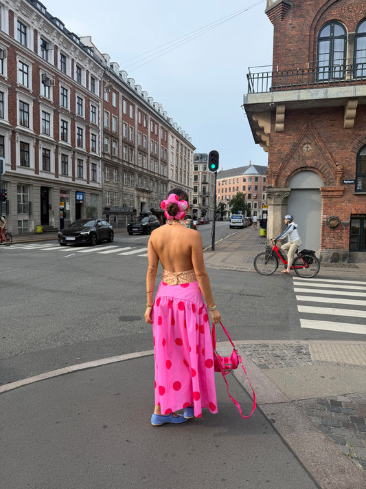 COLETTA PINK DOTS