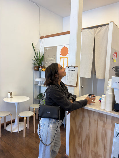 Mini Kadig Black Eco Cuero