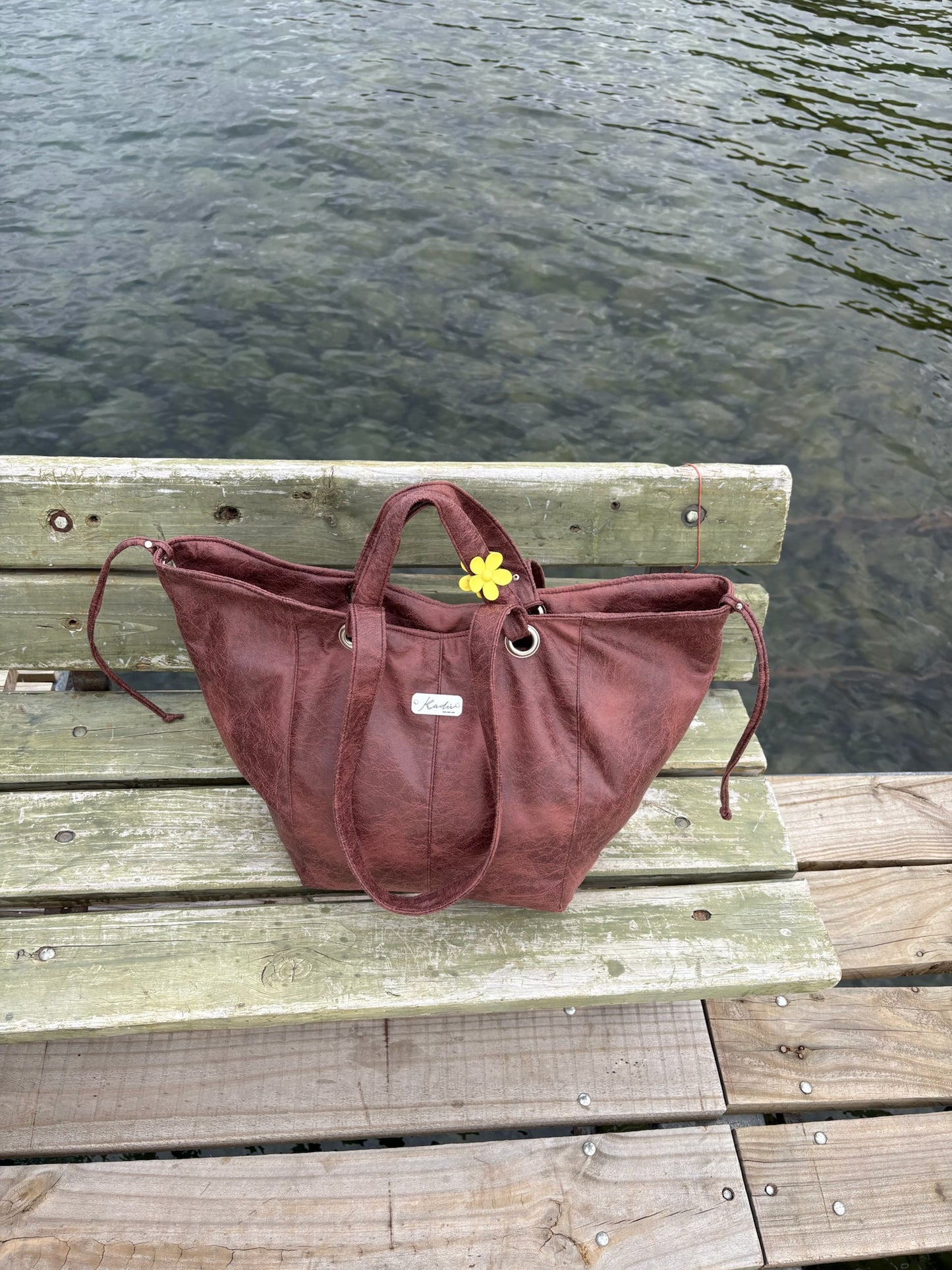 Fortune Bag Cherry Eco Cuero