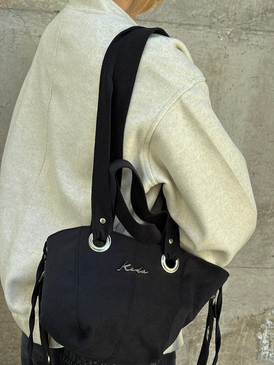 Nano Fortune Bag Black Velvet