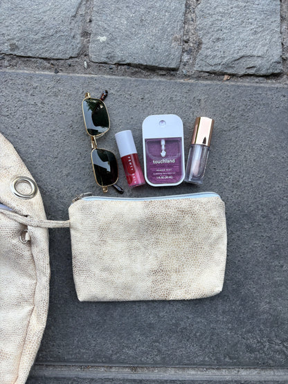 Dora Bag Beige Eco Cuero