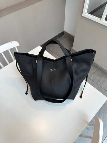 Fortune Bag Black Eco Leather