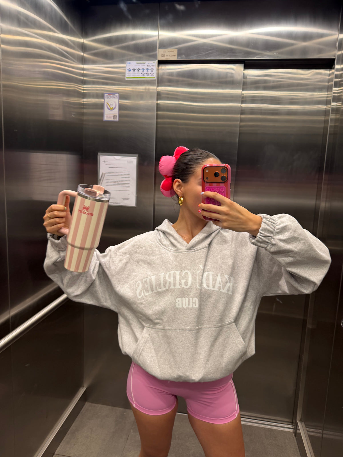 ENVÍO EXPRESS- Hoodie Kadú Girlies Club/Classic Edition Gray