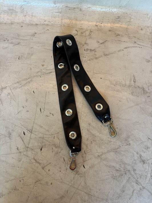 STRAP Fortune/ Nano Bag Black Eco Cuero