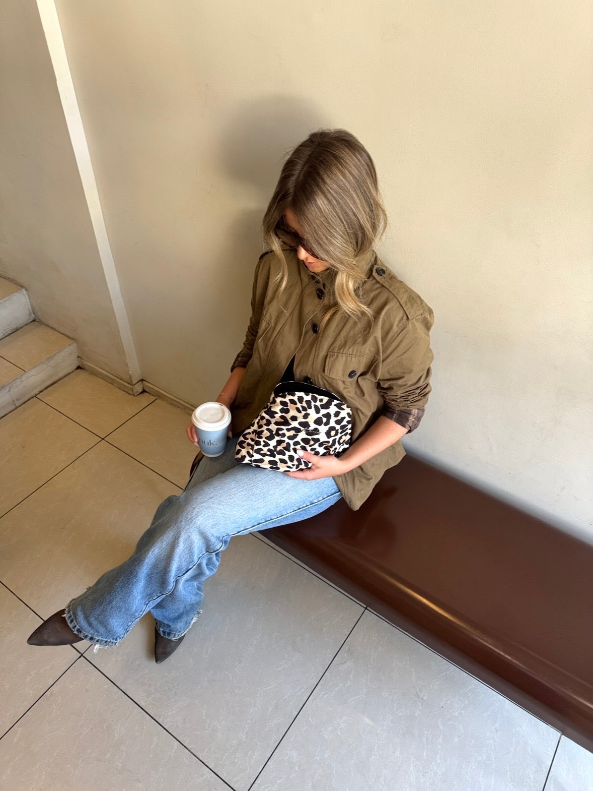 The Cloud Bag - Cheetah Print