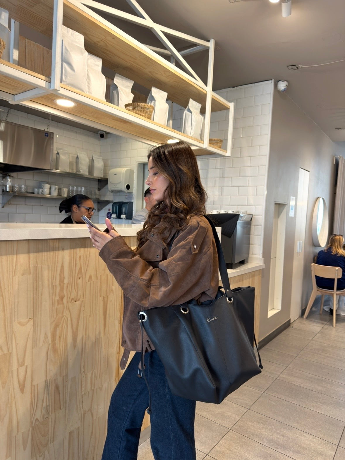 Fortune Bag Black Eco Leather