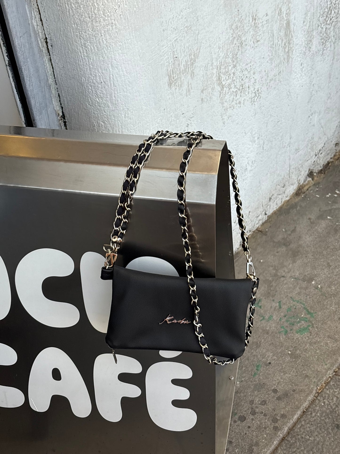 Mini Kadig Black Eco Cuero