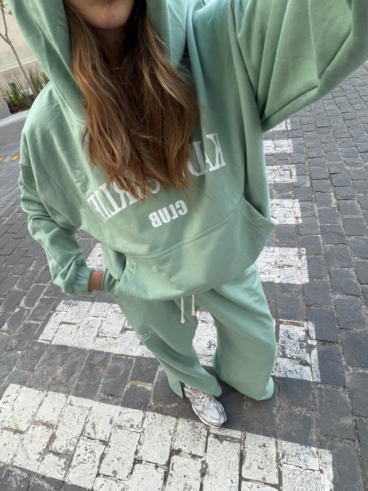ENVÍO EXPRESS- Hoodie Kadú Girlies Club/Classic Edition Matcha