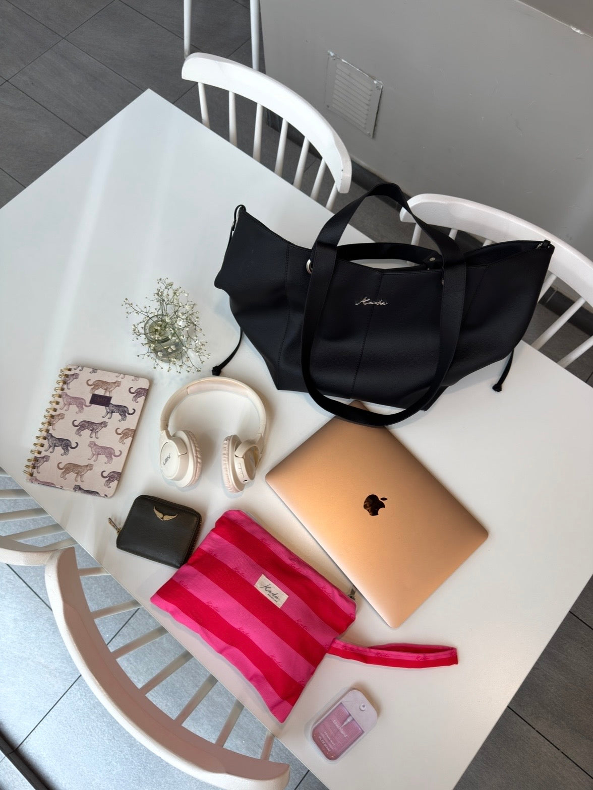 Fortune Bag Black Eco Leather
